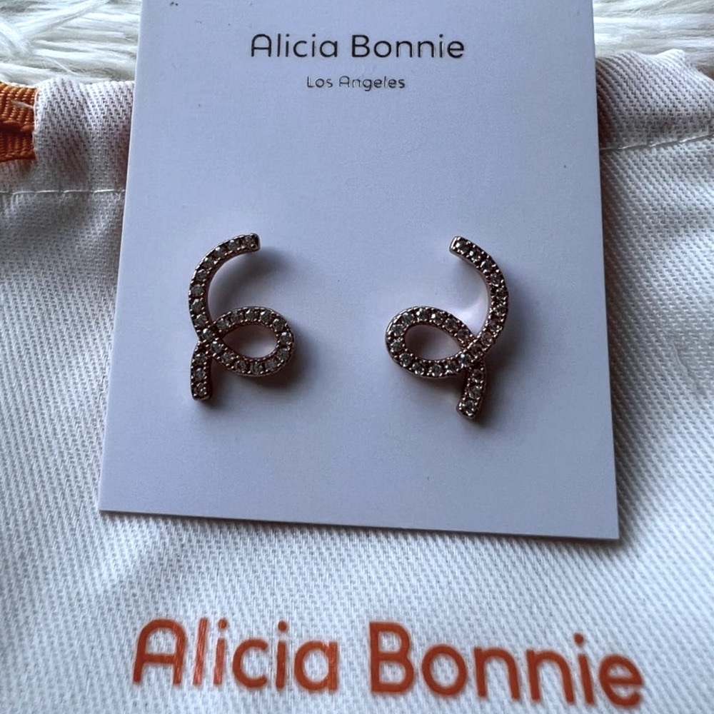 Show Your Love Rose Gold Earrings